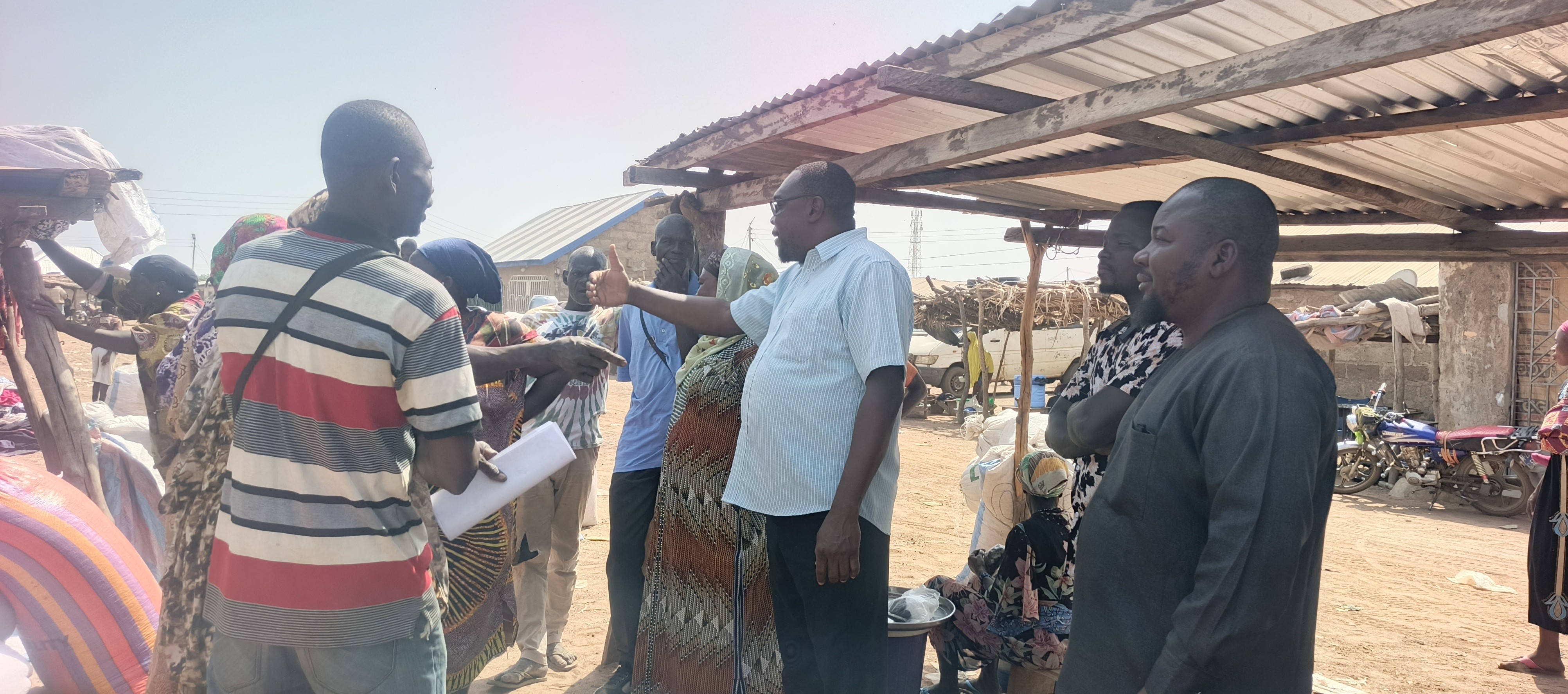 Sensitization at Funsi Market to intensify IGF Generation