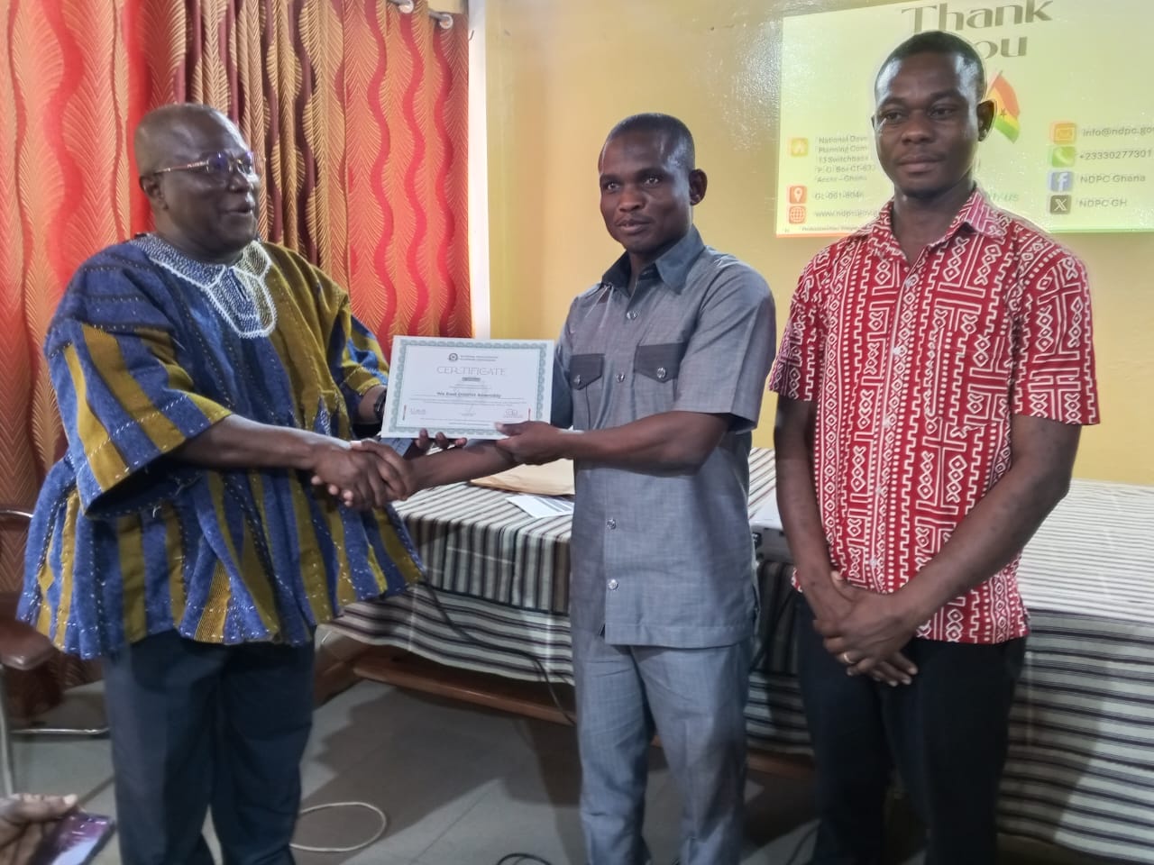 The only District in Upper West Region that has it's Medium-Term Development Plan approved and certified by NDPC 2026